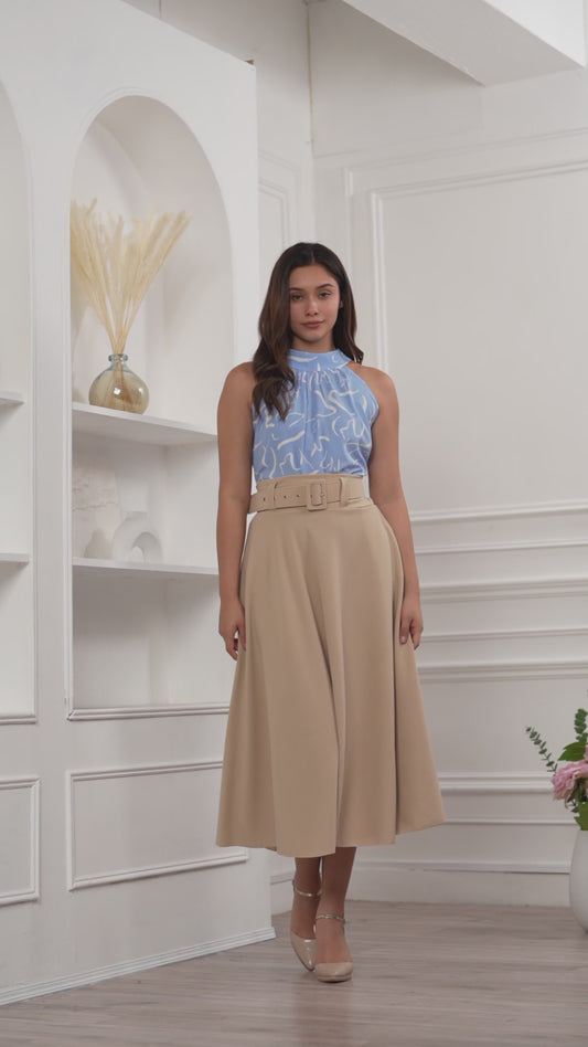 FALDA ELENA BEIGE | FLAVIAMA