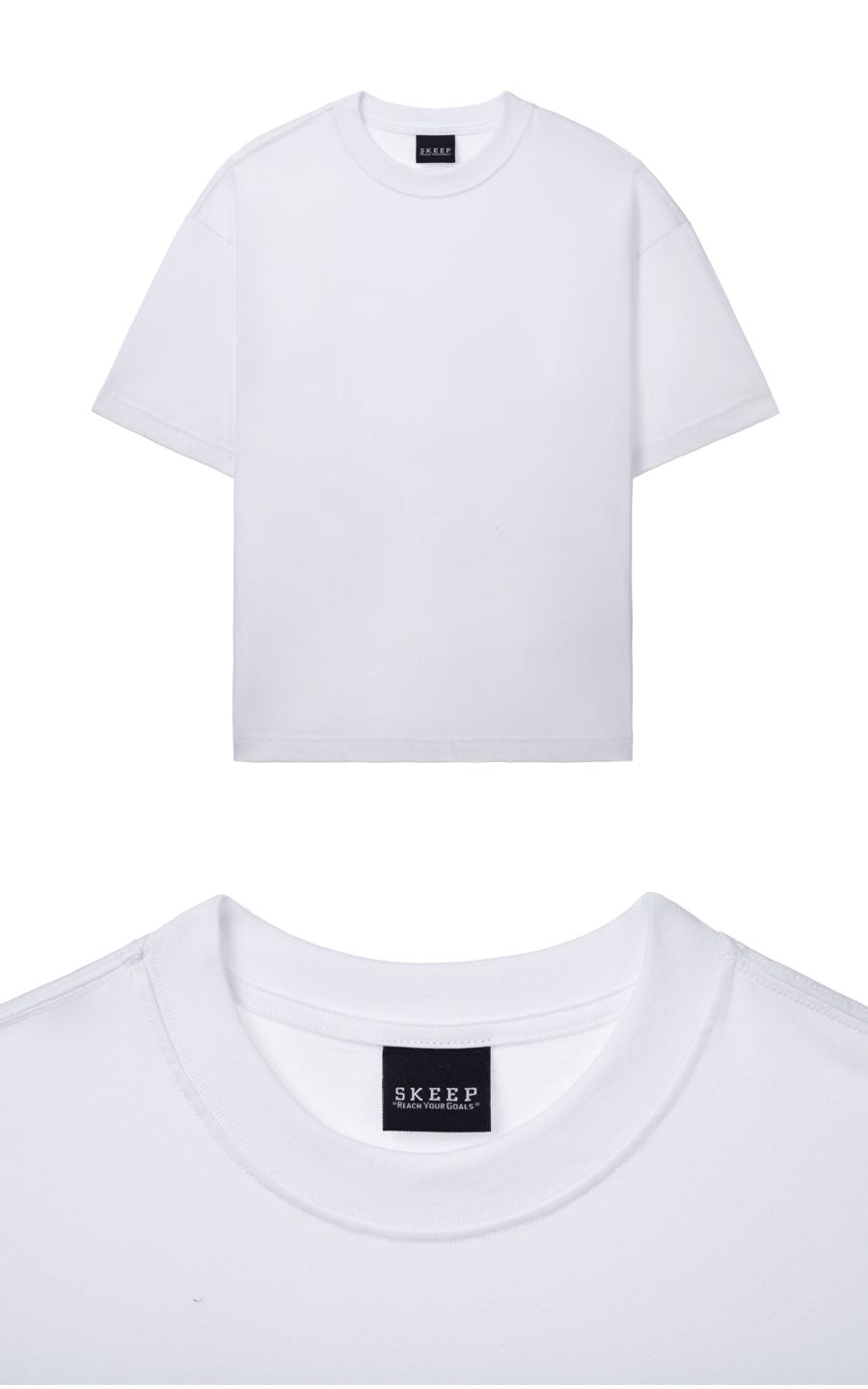 POLO OVERSIZED FIT BLANCO | SKEEP
