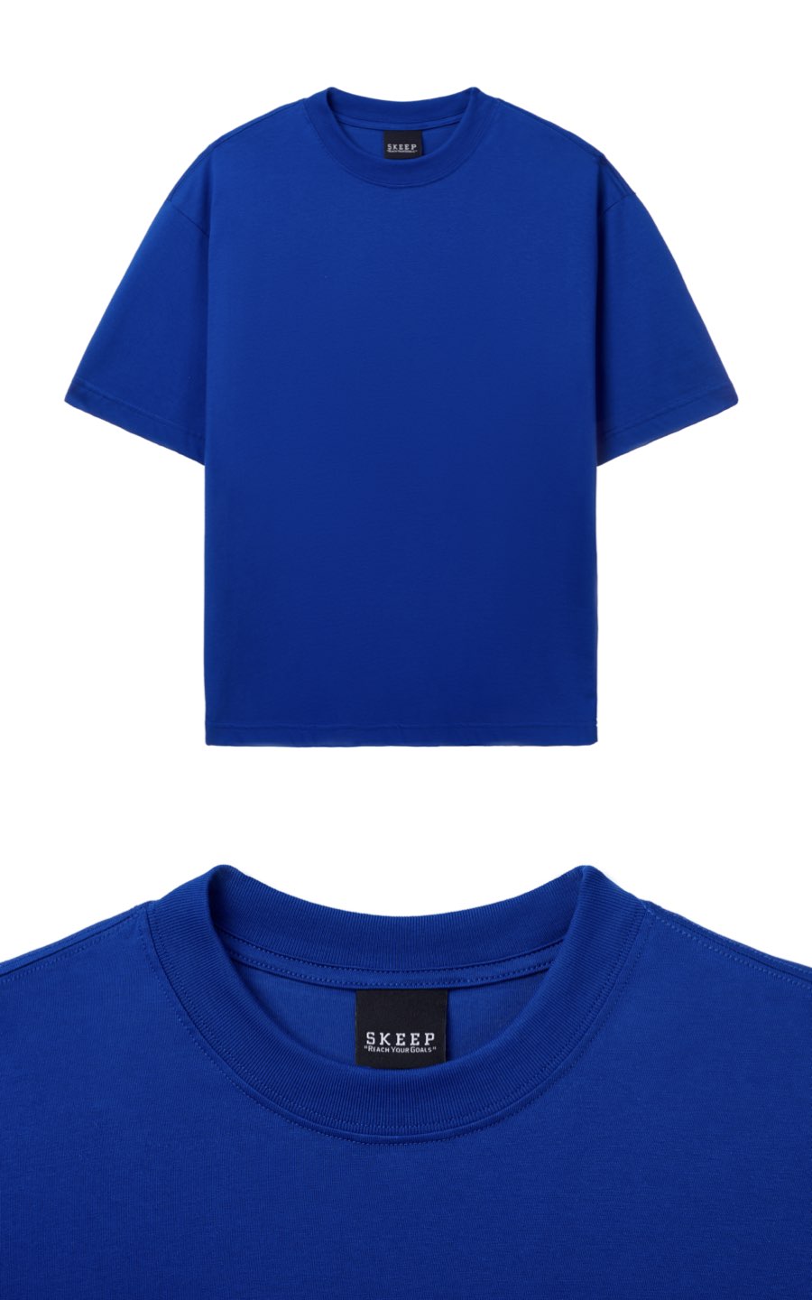 POLO OVERSIZED FIT AZUL | SKEEP