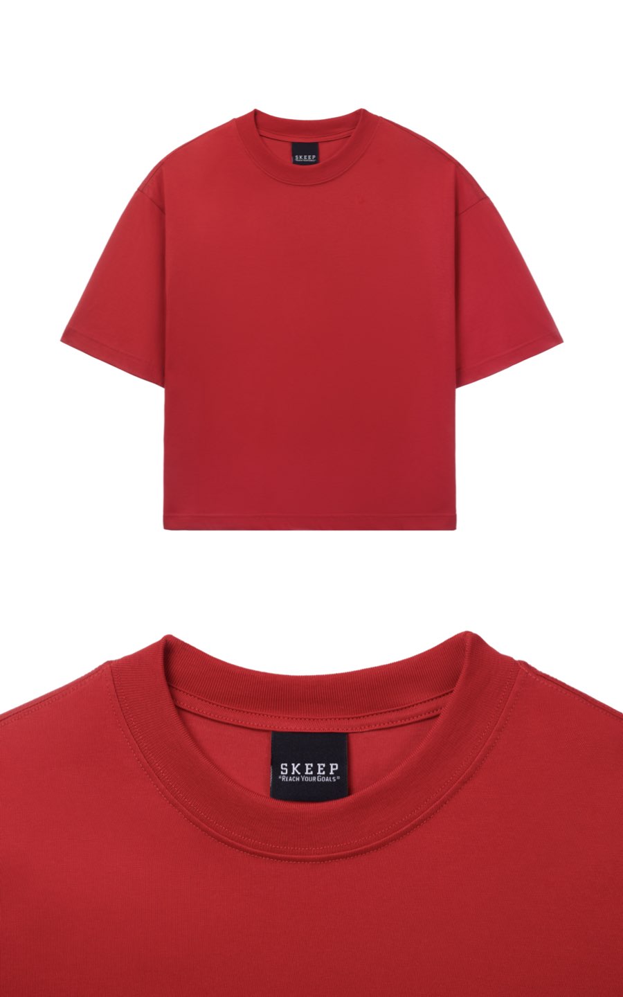 POLO BOXY FIT ROJO | SKEEP