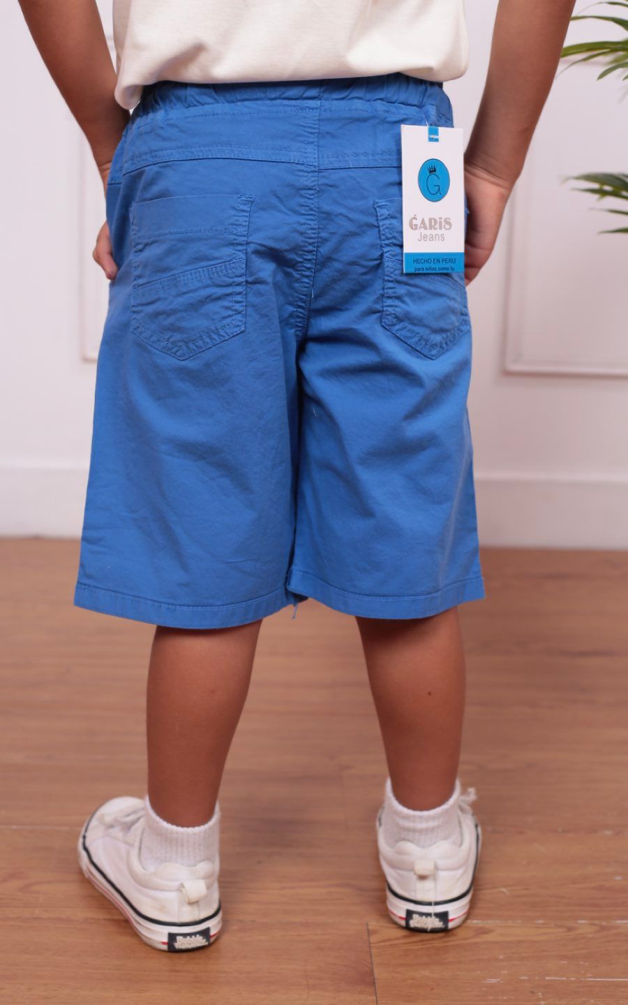 SHORT RAFAEL AZUL CLARO | GARIS GARISITAS