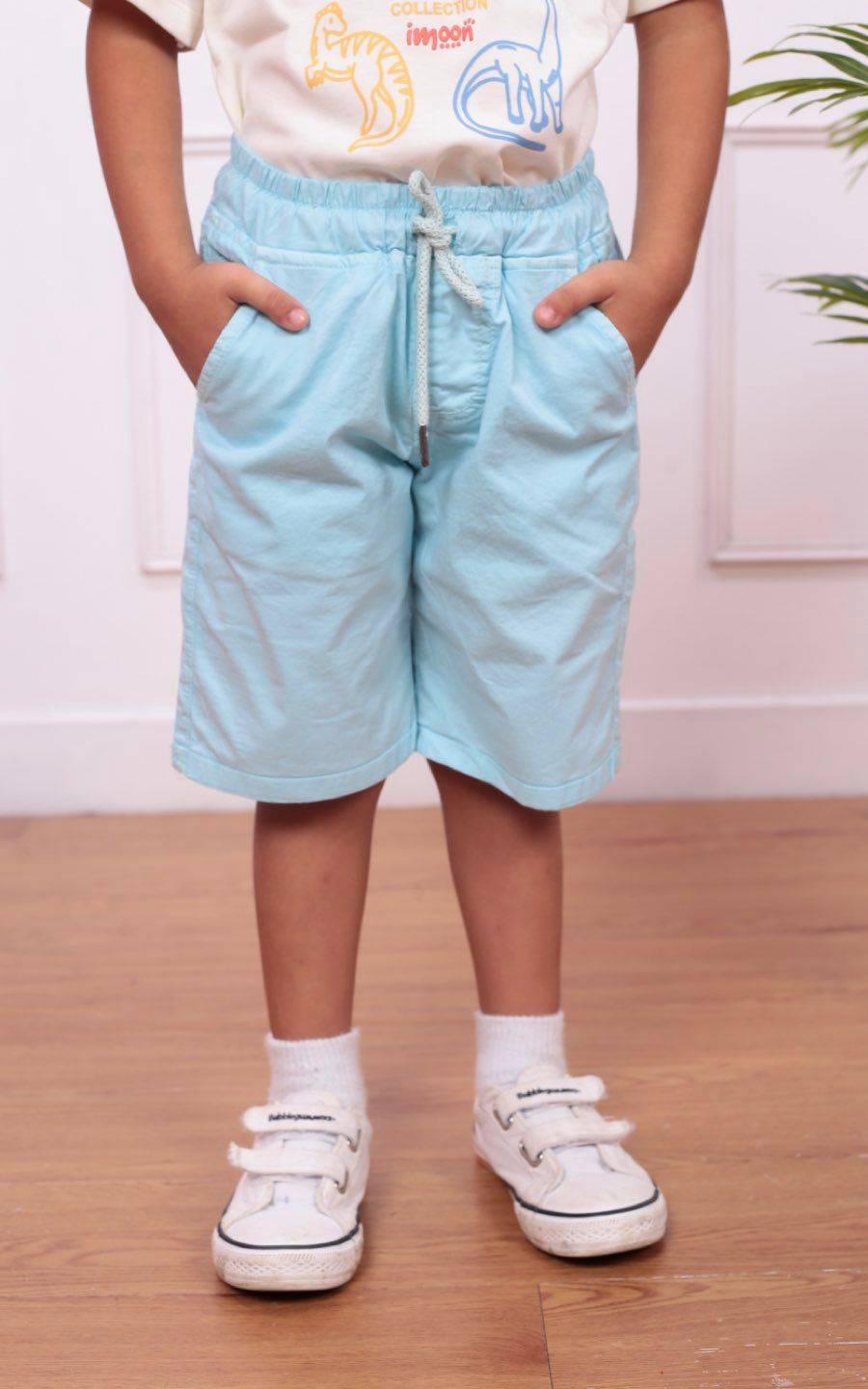 SHORT RAFAEL CELESTE | GARIS GARISITAS