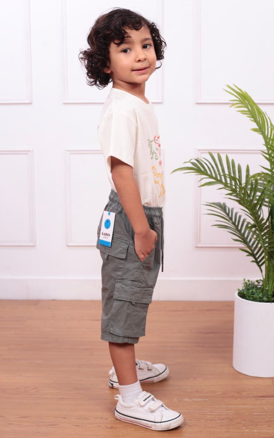 BERMUDA GARDEL VERDE | GARIS GARISITAS