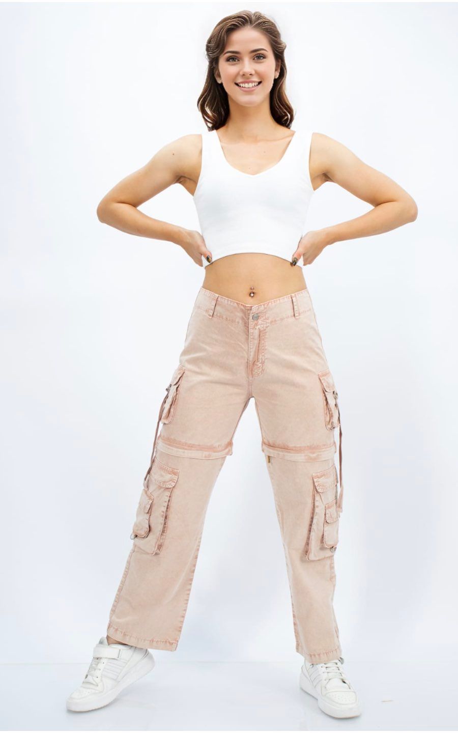 CARGO BEIGE | FAVI JEANS
