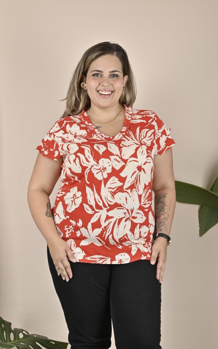 BLUSA PAOLA ROJA | ALKA