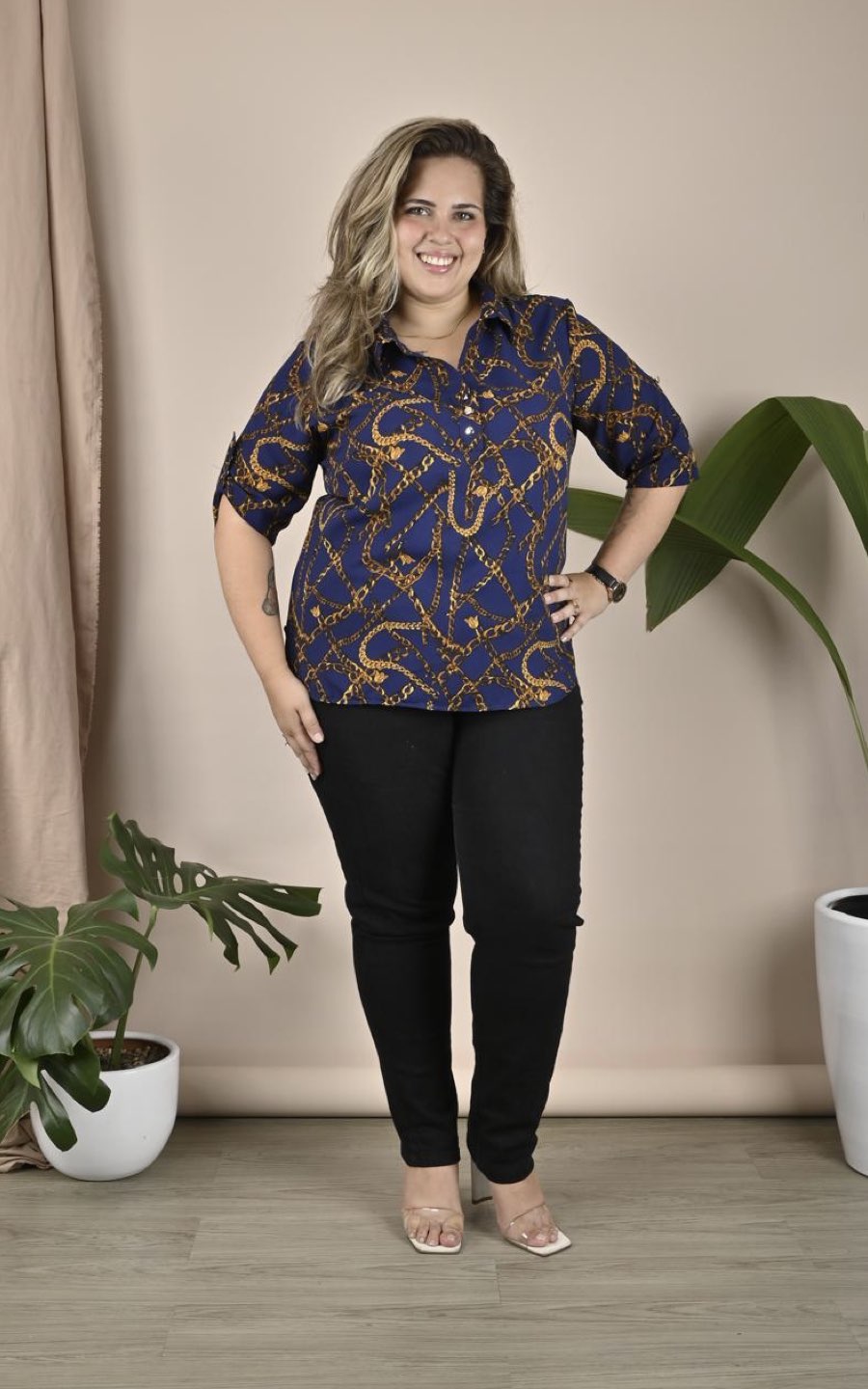 BLUSA ARACELI AZUL | ALKA