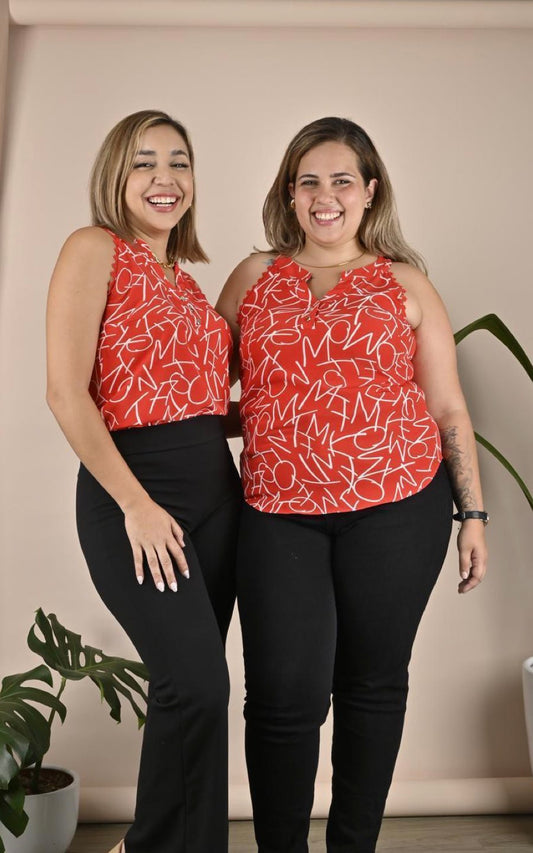 BLUSA CARO ROJA | ALKA