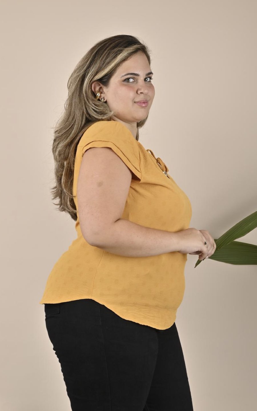 BLUSA CARMEN AMARILLO | ALKA