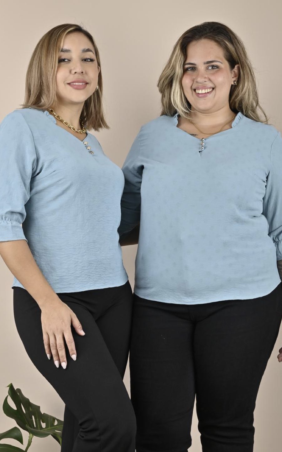 BLUSA DAYA CELESTE | ALKA