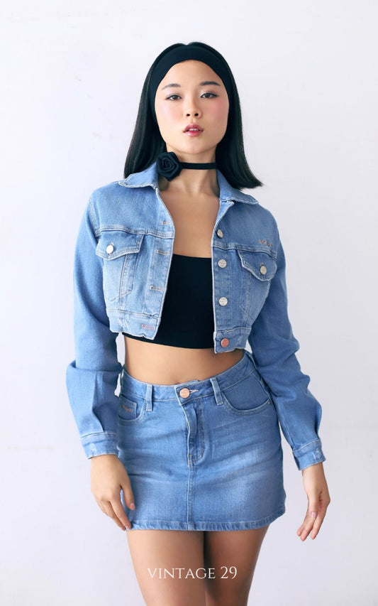 FALDA DENIM LUCERO | VINTAGE