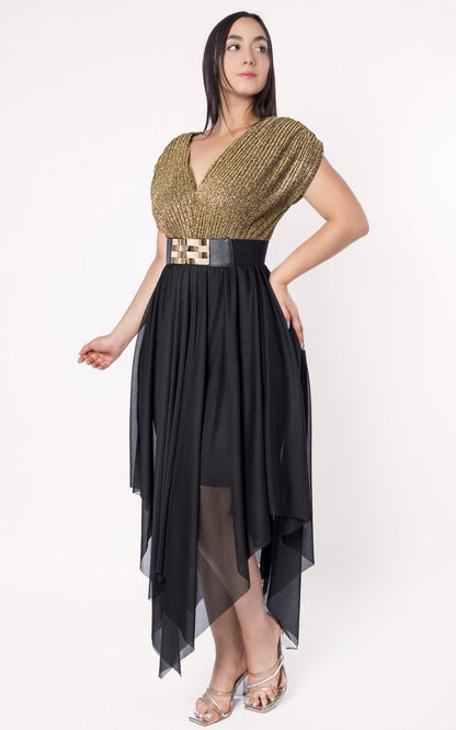 VESTIDO VALERIA NEGRO | ALEXA LEE