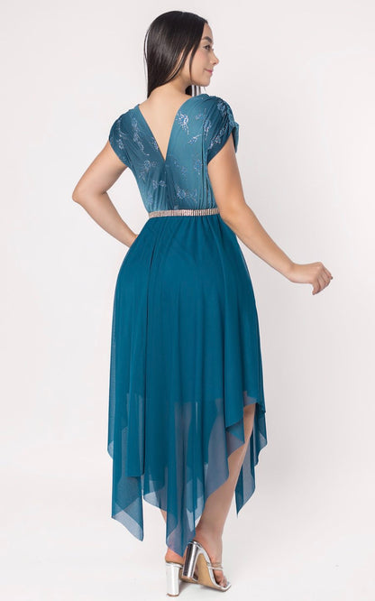 VESTIDO VALERIA TURQUESA | ALEXA LEE