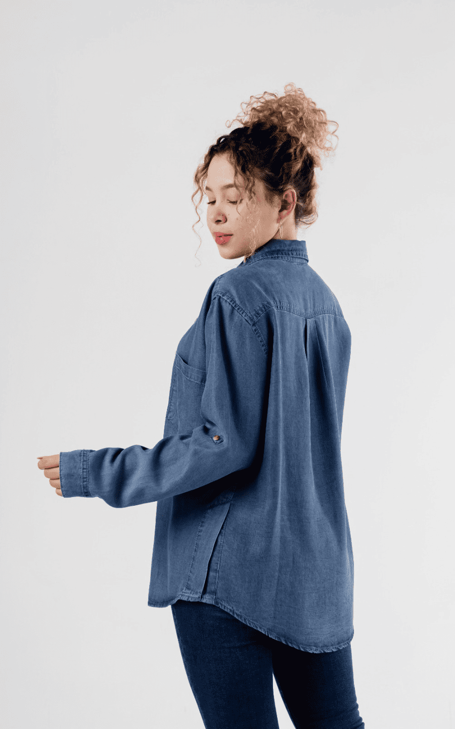 BLUSA LEYHA CELESTE | NANAMIKA