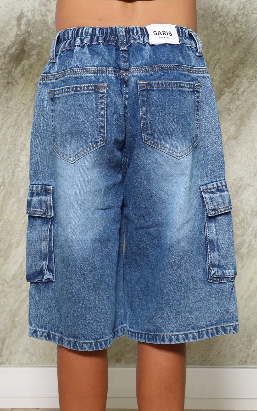 SHORTS CARGO CELESTE | GARIS GARISITAS