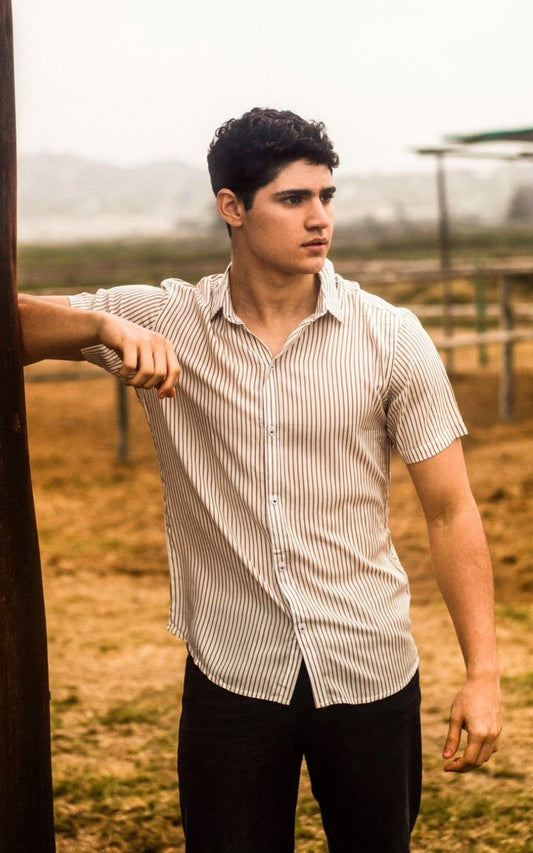 CAMISA CHALIS BEIGE | GARETTO COLLECTION