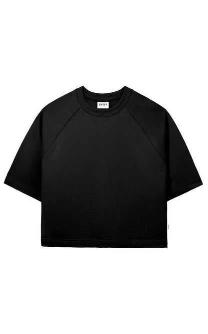 POLO BOXY FIT NEGRO HIGH | SKEEP