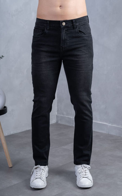 JEANS STRECH SEMI PITILLO NEGRO | Wolf Merc