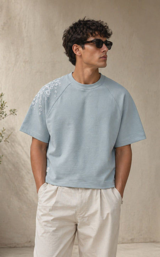 POLO BOXY FIT GOOD GREY SAKURA | SKEEP