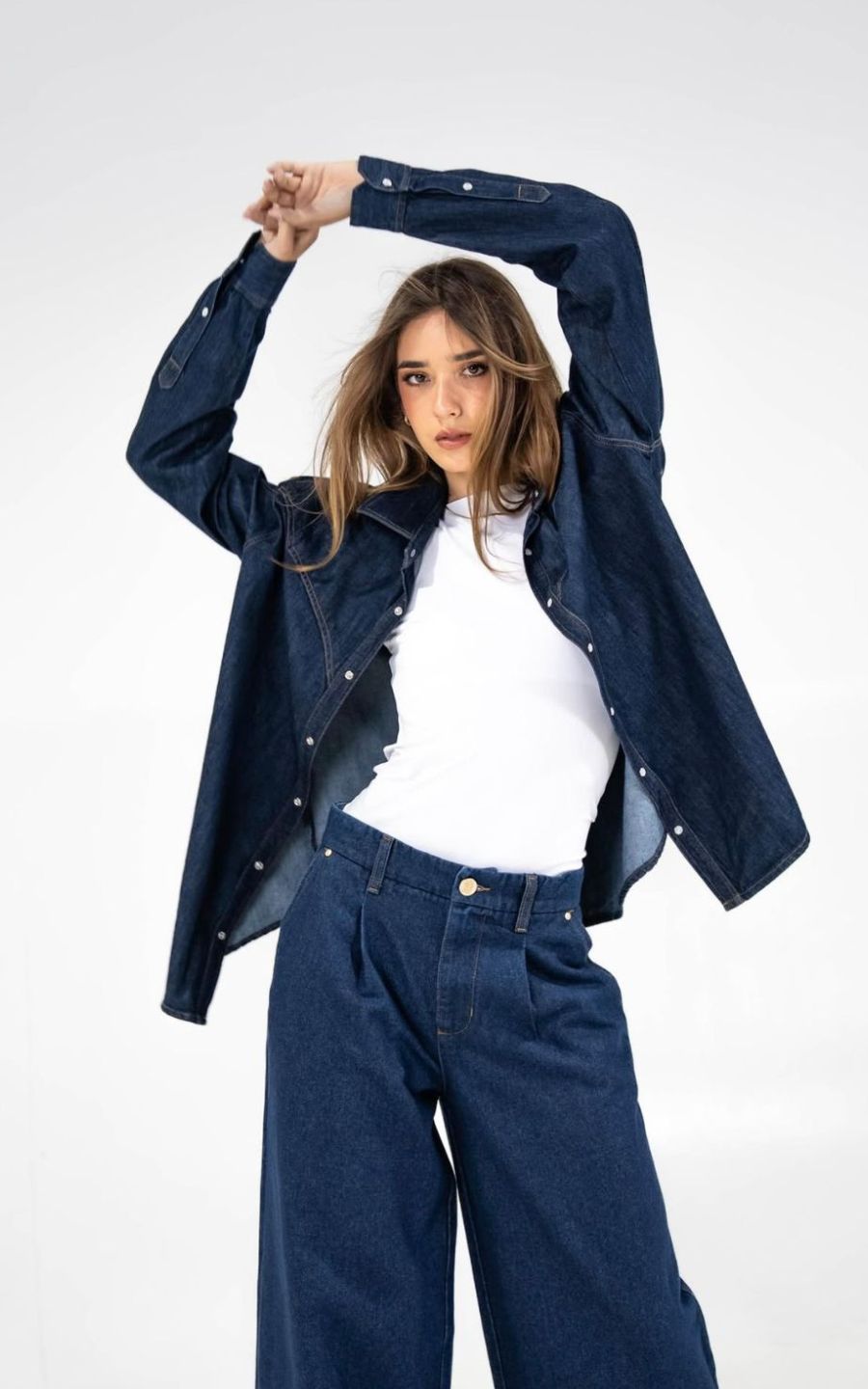 CAMISACO NATURAL | ANGIE ARIZAGA JEANS