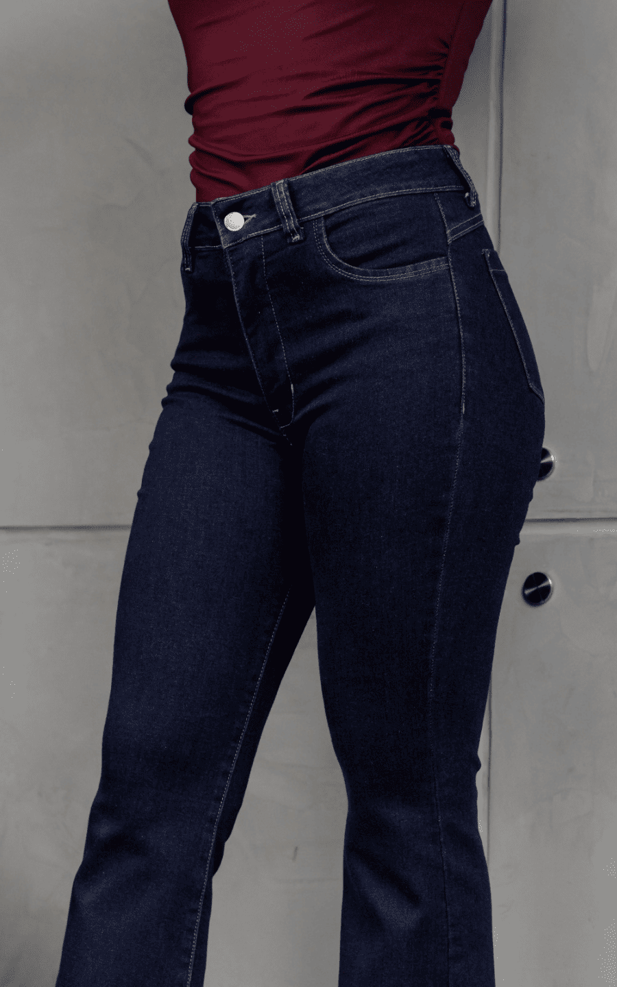 PANTALON STRECH ALEXHA COLOR NATURAL | NANAMIKA