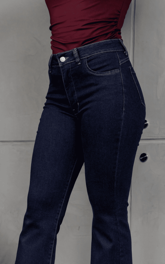 PANTALON STRECH ALEXHA COLOR NATURAL | NANAMIKA