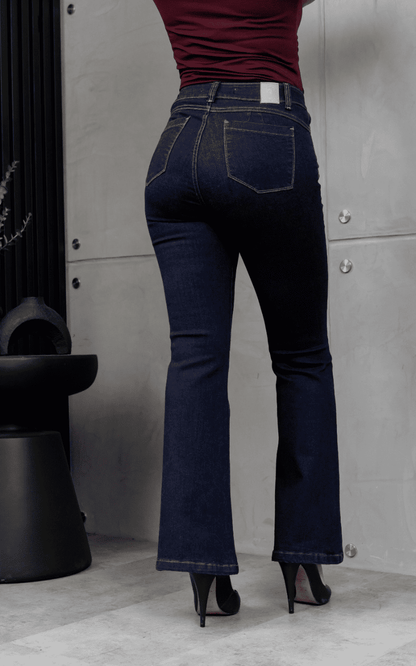 PANTALON STRECH ALEXHA COLOR NATURAL | NANAMIKA