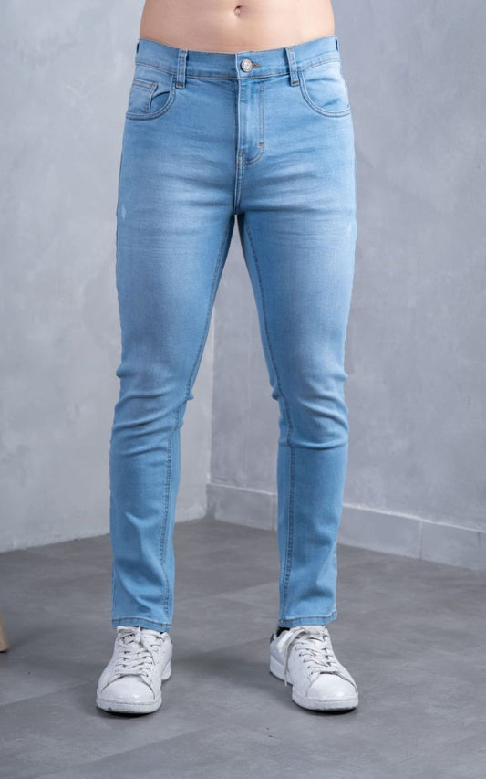 JEANS STRECH SEMI PITILLO CELESTE | Wolf Merc