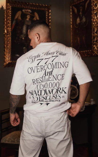 POLO OVERSIZE NO EXCUSES BLANCO | EZZETA