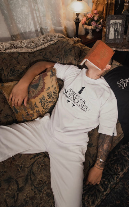 POLO OVERSIZE NO EXCUSES BLANCO | EZZETA