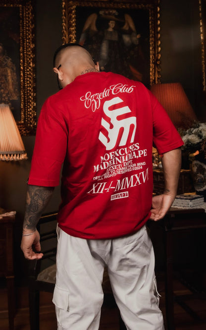 POLO OVERSIZE CLUB ROJO | EZZETA