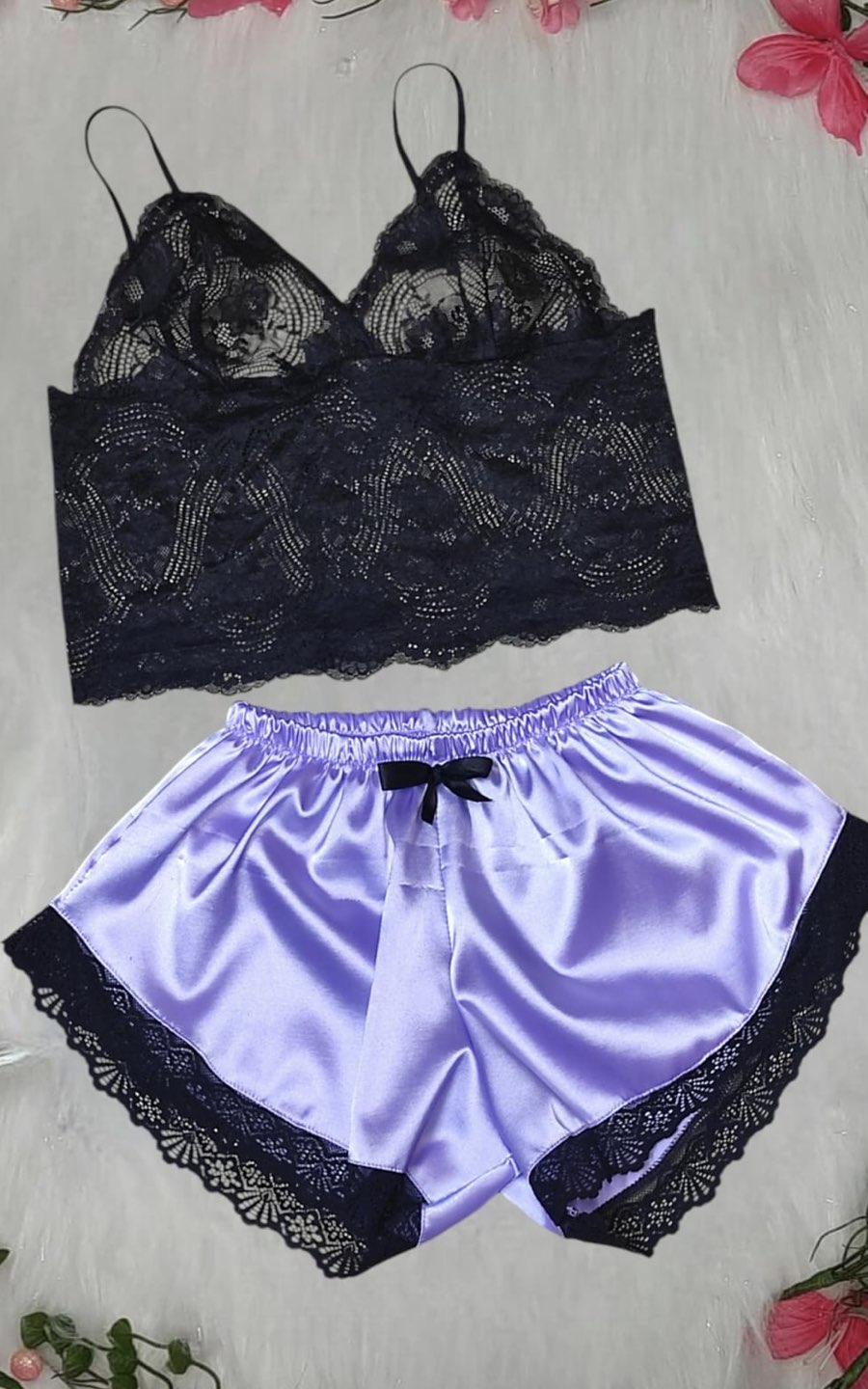 SEXY PIJAMA 2 PIEZAS N/L | DIVAS