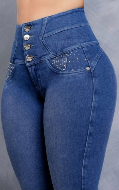 PANTALÓN ALESSIA CELESTE | VANISHA