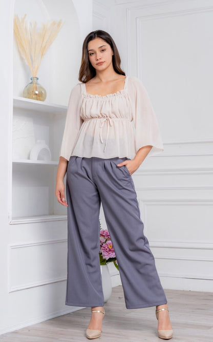 BLUSA CARLA BEIGE | FLAVIAMA