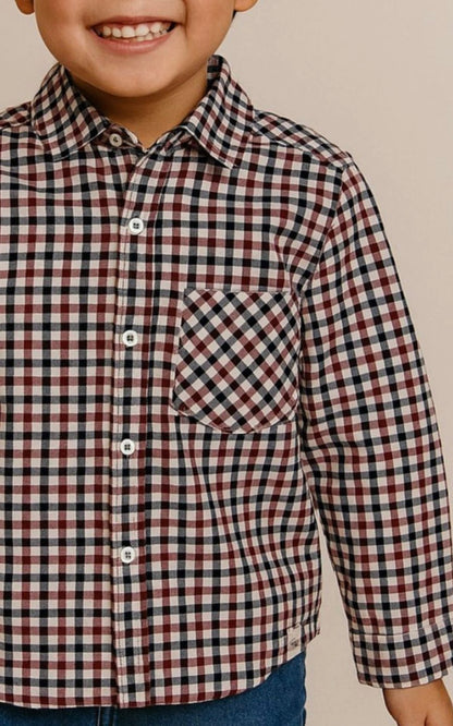 CAMISA LEÑADOR ROJO | ANGELA