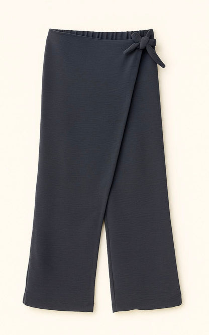 FALDA PALAZZO GRIS | ANGELA