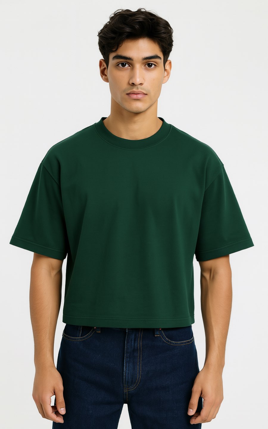 POLO BOXY FIT VERDE GP | SKEEP