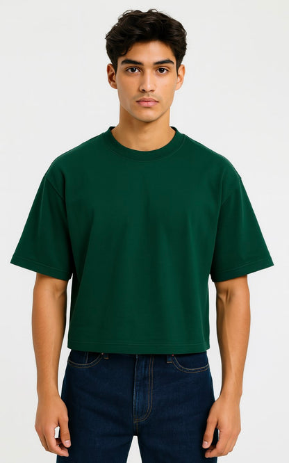 POLO BOXY FIT VERDE GP | SKEEP