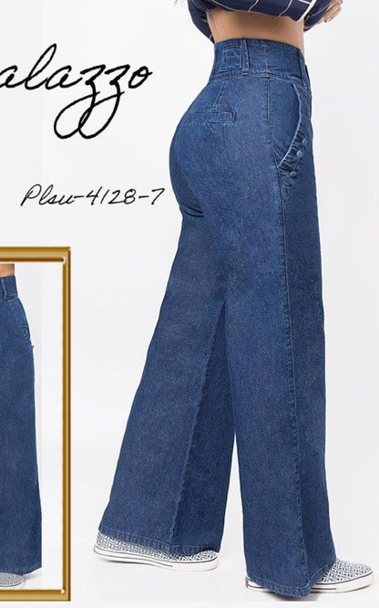 PANTALÓN LUISA AZUL | JEANS ROY