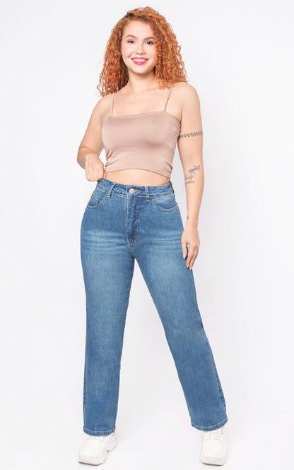 PANTALÓN KAROL AZUL | JIVA JEANS