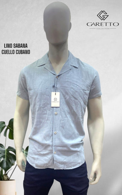 CAMISA FIDEL CELESTE | GARETTO COLLECTION