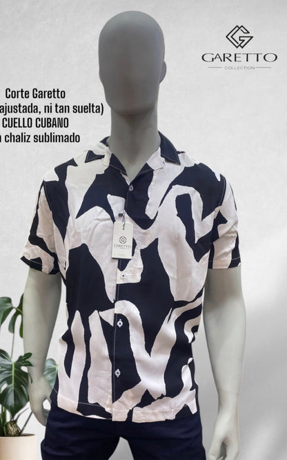 CAMISA LEO SUBLIMADO | GARETTO COLLECTION