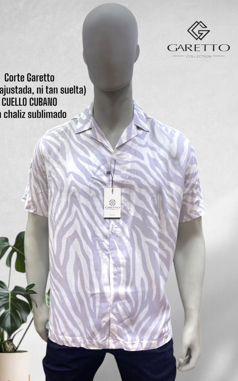 CAMISA TEO SUBLIMADO | GARETTO COLLECTION