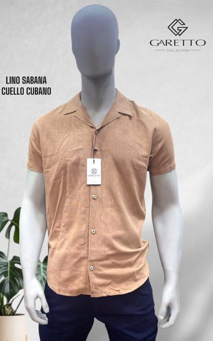 CAMISA ABEL BEIGE | GARETTO COLLECTION