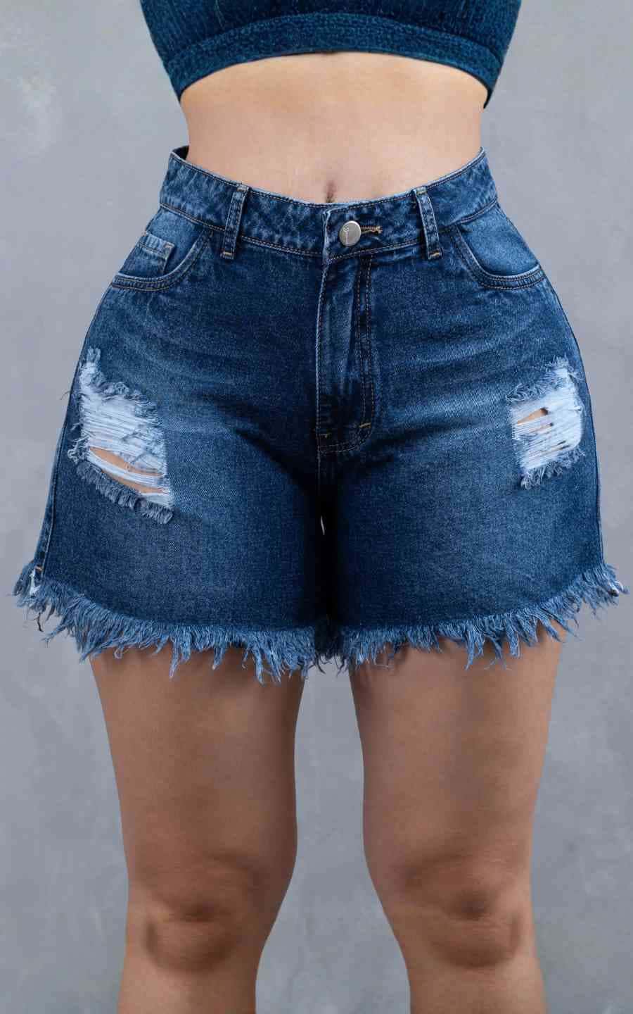 SHORT GARIS AZUL | GARIS GARISITAS