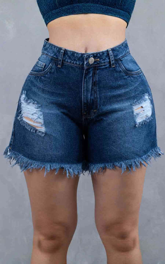 SHORT GARIS AZUL | GARIS GARISITAS