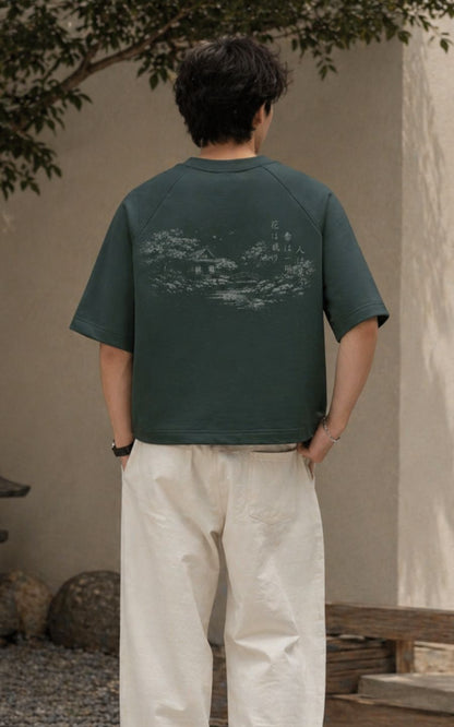 POLO BOXY FIT VERDE ETERNAL | SKEEP