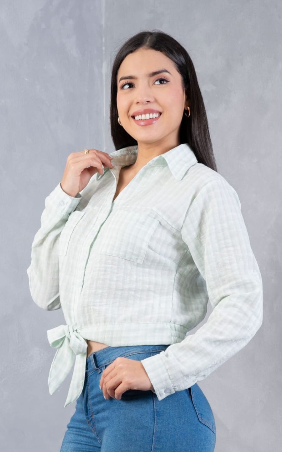 BLUSA BLANCA DETALLE | DELFIN ROSA