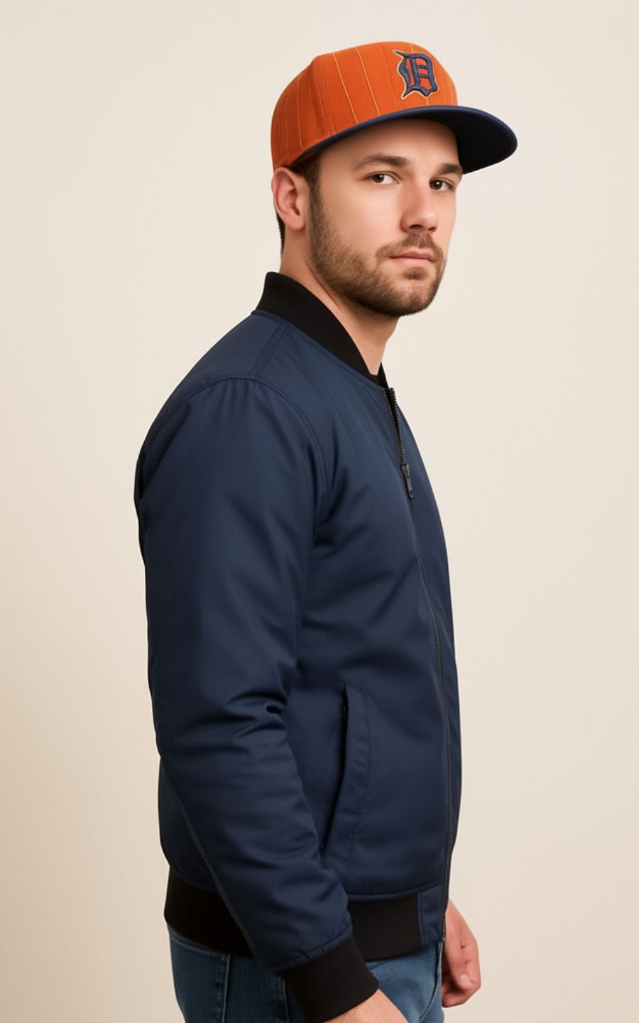 CASACA BOMBER AZUL | Wolf Merc