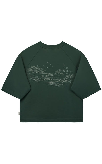 POLO BOXY FIT VERDE ETERNAL | SKEEP