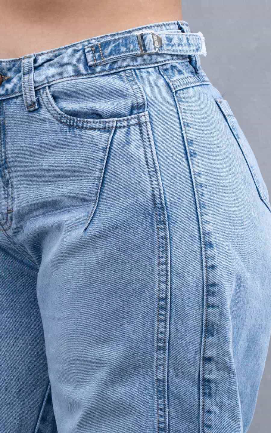PANTALON GARIS DETALLE CELESTE | GARIS GARISITAS